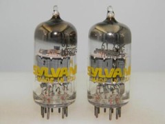 Code Pair Sylvania 6LX8 LCF802 NOS NIB 100/100% Copper Grid Serious Tubes P667
