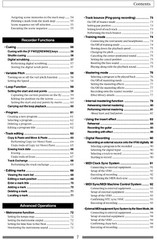Fostex VF80 Digital Multitracker Recorder OWNER’S MANUAL