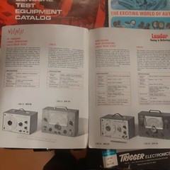 Electronics Literature lot Leader Seacore Audiotex Trigger
