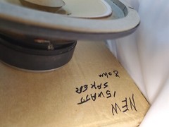 Vintage NOS CALRAD S-518 8″ Volumetric P.M. Speaker 8 OHM 15W Japan OG BOX