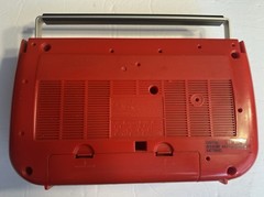 PANASONIC Vintage 8 Track Player RS-833S Stereo Red Swiss Cheese w/OG Power Cord
