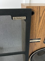 Vintage Pioneer 3 Way Speaker System CS-G203 Made In USA Single Speaker