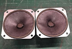 Vintage RCA Tweeter Pair 961616.6, 274050-3, 3.5 x 3.5 x2″