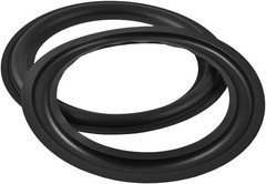 2pcs 8″ Speaker Rubber Perforated Subwoofer Surround Rings US