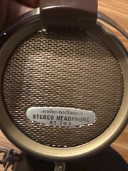 VINTAGE AUDIO-TECHNICA STEREOPHONE HEADPHONES AT-703 RARE ORIGINAL