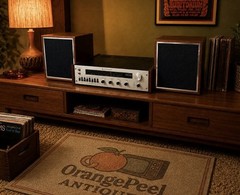 🍊Vintage 1970s Voice of Music AM/FM Stereo Receiver | Model 1532-1 WORKS!