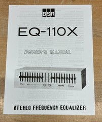BSR EQ-110X – Ten Band Stereo Equalizer – Tested/Serviced/Working. See video