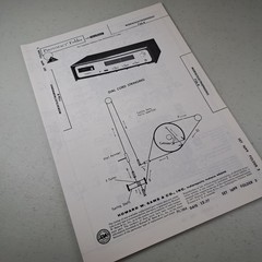 MORSE/ELECTROPHONIC 726-0 Stereo Receiver Service Manual 1977 Illustrated