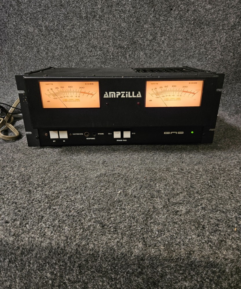 GAS Ampzilla Vintage Power Amplifier – The Great American Sound Co. – 200W/Ch