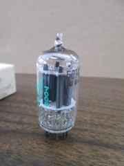 NOS Sylvania JAN-5814A (12AU7) Vacuum tube – Checks good
