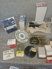 LARGE LOT GARRARD COLLARO NORELCO ROBBINS PINCH ROLLER IDLER WHEEL NEEDLE + MORE