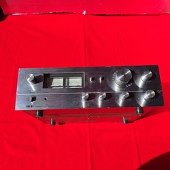 AKAI AM-2450 Stereo Integrated Amplifier Woodgrain Case Made in Japan SN 10258