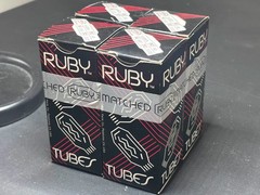 Ruby 6L6GCMSTR Matched Quad Vacuum Tubes w/ Original Packaging Tests NOS Quality