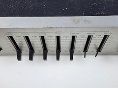 Vintage Realistic 31-1989 Seven 7 Band Graphic Equalizer EQ Untested powers on