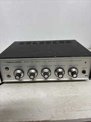 Vtg Realistic MPA-20 Solid State PA Amplifier Mod 32-2020B No Mic Untested Read