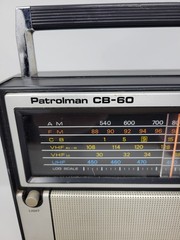 Vintage Realistic Patrolman CB-60 Model No. 12-766 Radio