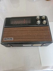 The Broadmoor AM/FM Multi-Band Portable Radio Telescopic Antenna Twin Speakers