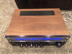 REALISTIC STA-78 AM FM Stereo Wood Veneer Works Please Read