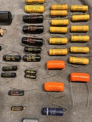FOR WESTERN ELECTRIC TUBE AUDIO / GUITAR TONE AMPLIFIER SPRAGUE CAPACITOR LOT
