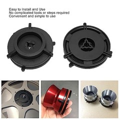 10″ Lockable Nab Hub Adapter Pair – Universal Reel to Reel Tape Recorder Opener