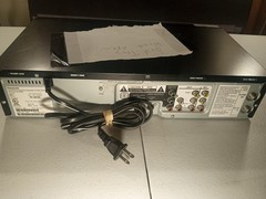 PANASONIC PV-D4745 4 Head Hi-Fi VHS DVD Combo VCR FOR PARTS OR REPAIRS