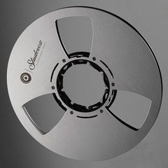 Studevox 10.5″ Edge Polished Silver Aluminium Tape Reel For Reel Tape Recorders