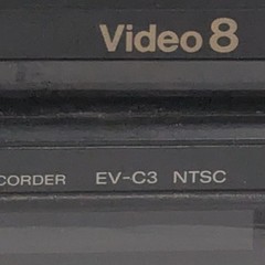 SONY EV-C3 NTSC Analog Video8 8mm Video 8 HiFi Player Recorder VCR Deck EX