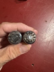 Amperex Bugle Boy ECC88/6DJ8 O-Getter Holland Matched Pair.test Strong.