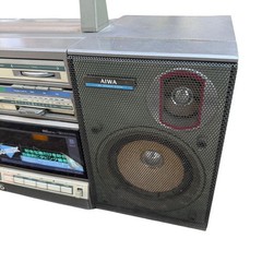 Aiwa CA-W2 Vintage Radio Cassette Boombox Stereo 100V Japan For Parts or Repair