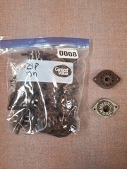 LIQUIDATION SALE 24 pieces 10 pin 9-Pin Phenolic Wafer Vacuum Tube Socket