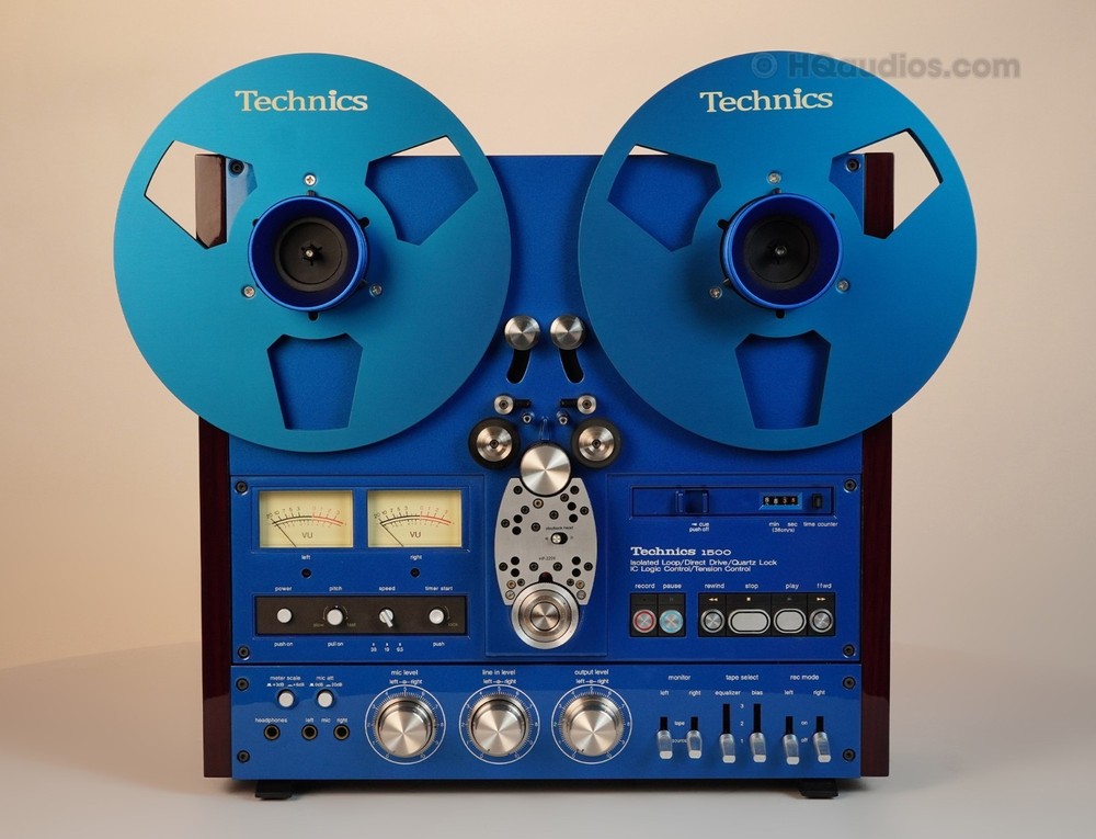 TECHNICS RS-1500 Vintage Reel To Reel – Professional Restored – 1-Year Warranty