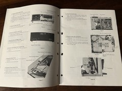 BIC Model T-3M Two Speed Cassette Deck Technical Service Manual Original OEM