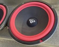 A+ Pair Cerwin Vega 10” 101-W2 Woofer Speakers New Surrounds 5.8 DCR D Series