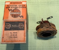 miller 7825-8 filter choke 0.05mH 8 amps