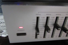 Realistic 31-1989 RS Vintage Stereo Frequency Equalizer 7 Band X2 EQ Works Great