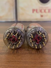2 Tubes E810F D Getter 45* (7788/ CV5809) Valvo-Test like Nos 100%-Matched pair