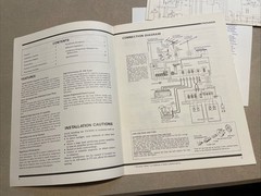 Original Pioneer TX-9500 Tuner Operating Instruction Fold Out Schematic Warranty