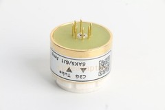 1pc 6J1 6AK5 5654(amp socket) to C3G tube adapter copper case(NOS Loctal socket）