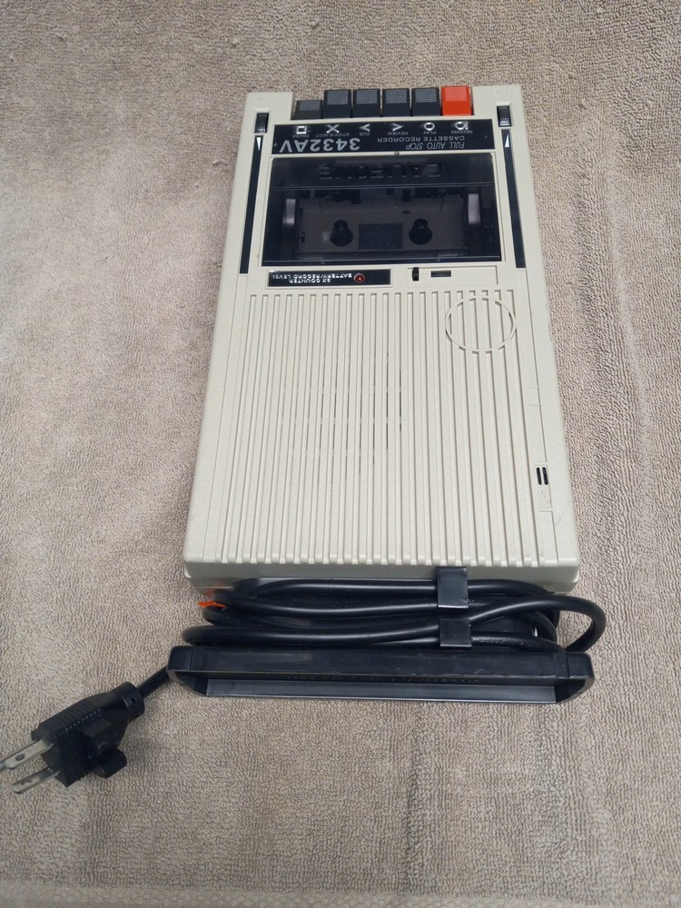 Califone 3432AV Vintage Auto Stop Cassette Recorder Audio Tape Player TESTED
