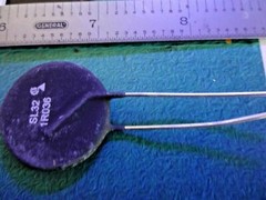 INRUSH LIMITER 1.0 OHMS 36 AMP 32MM FOR DYNACO HAFLER OTHERS AS REQUESTED !