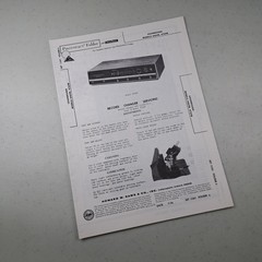 SOUNDESIGN PHOTOFact Folder Manual 4469B 4769B 1976 Servicing Repair Illustrated