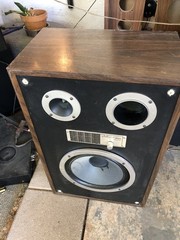 Vintage Zenith Allegro MC3000 Floor Speakers Tested Working