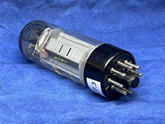 Vintage Realistic 6CA7 EL34 Single O Getter Vacuum Tube Tested Strong