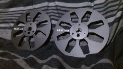 New! AKAI R-77 style tape reel for Akai GX Seven inch (1 PAIR)