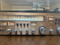 Fisher MC-4040 Copper-Face Vintage Turntable Tape Tuner Audio System