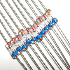 50x Germanium Diodes D9E alt 1N34A 50V 30mA – Fuzz Pedal / Crystal Radio – USSR