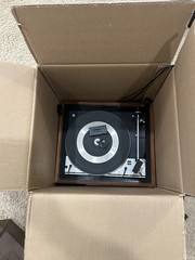 Vintage Dual 1214 Turntable United Audio Wood Base. For Parts/Repair.