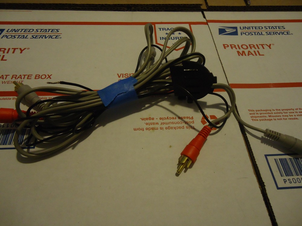 Dual 601 Stereo Turntable Parting Out RCA Cables Ground Wire
