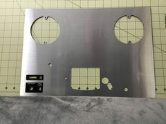 Teac 3300 3300-10 Reel to Reel Main Front SS Panel Genuine Part