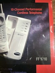 Vintage Southwestern Bell Freedom Phone W/ 10-Channel Operation FF 1710 New
